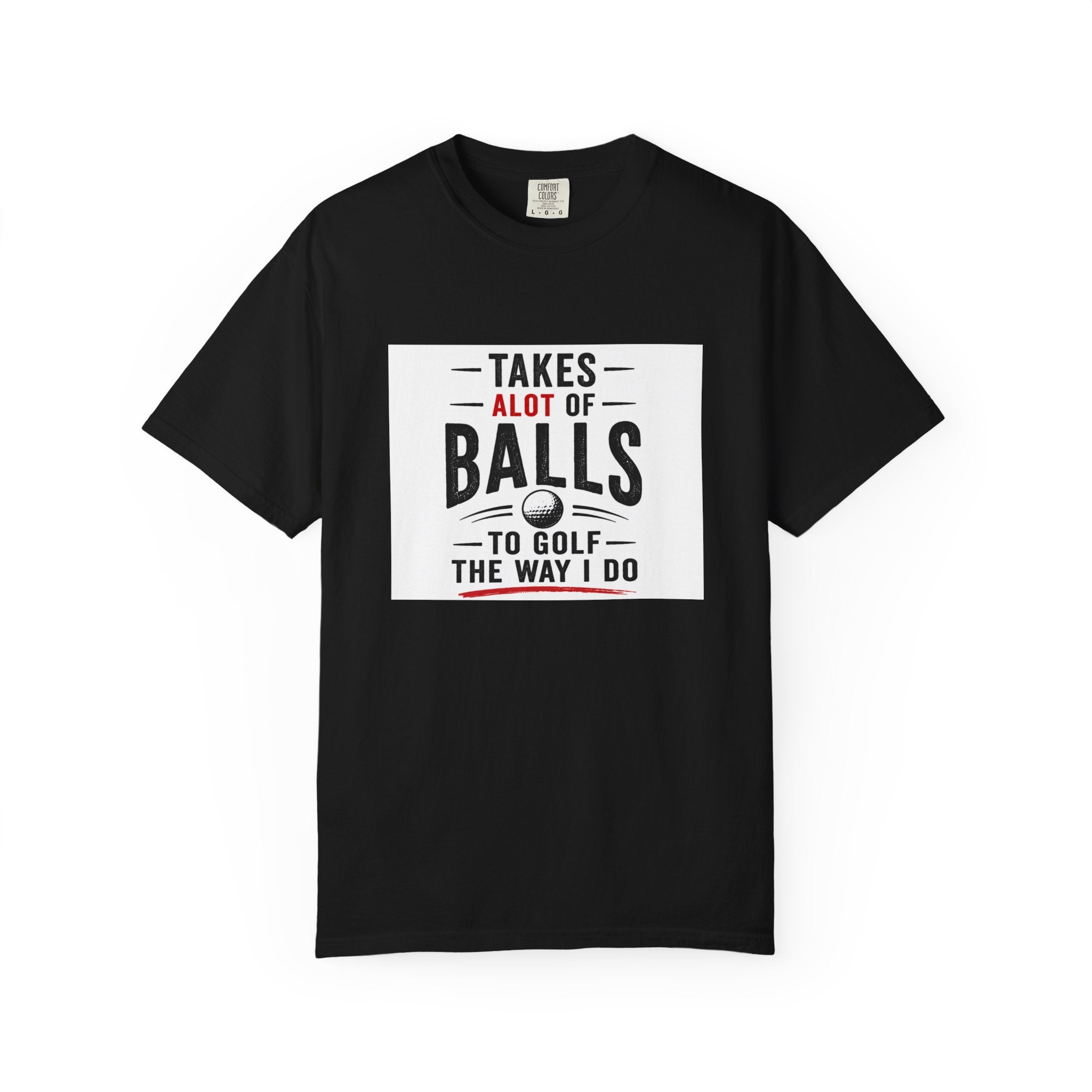 Golf T-Shirt Unisex Garment-Dyed T-shirt