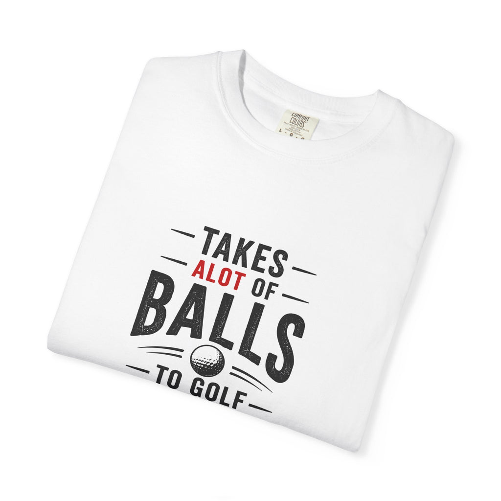 Golf T-Shirt Unisex Garment-Dyed T-shirt