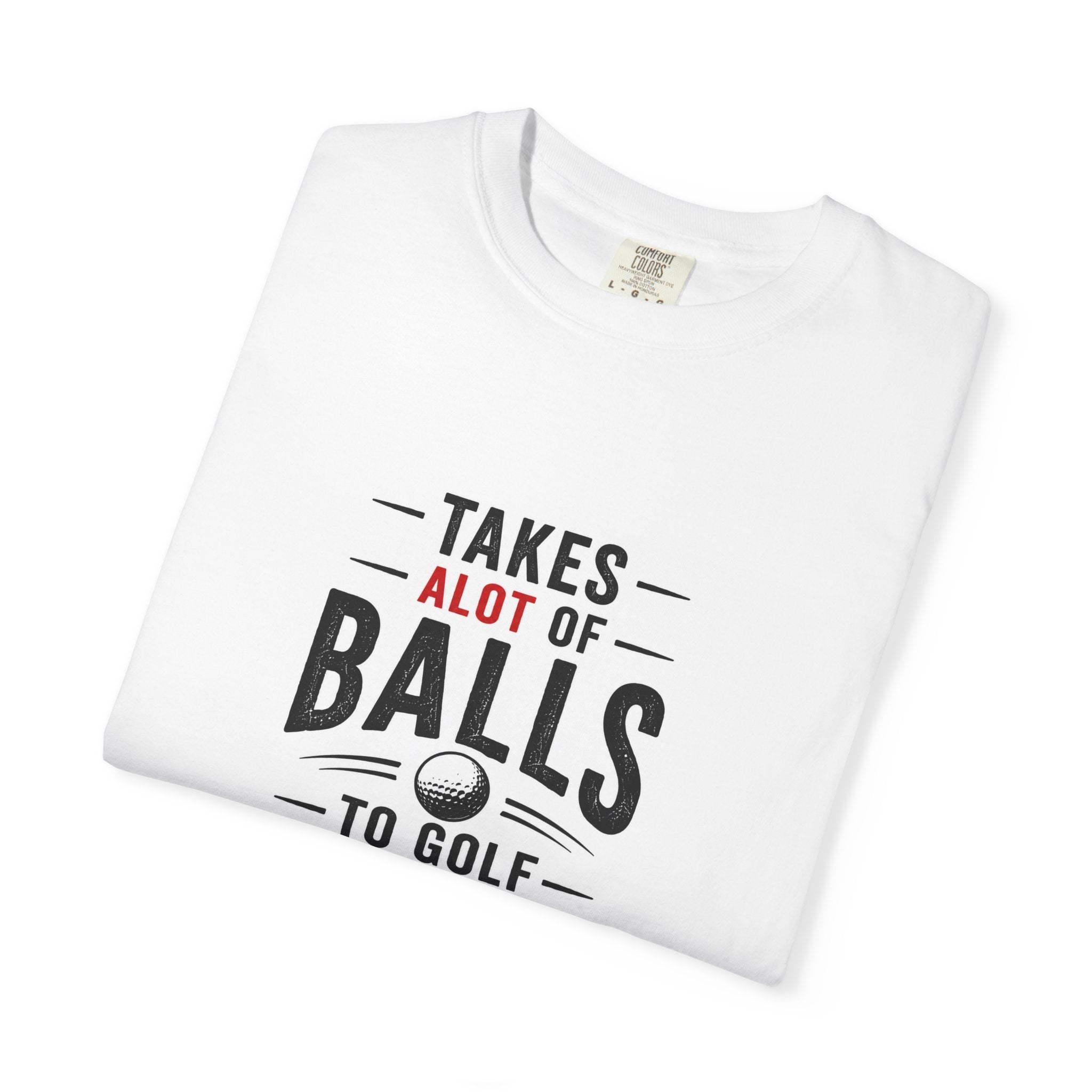 Golf T-Shirt Unisex Garment-Dyed T-shirt