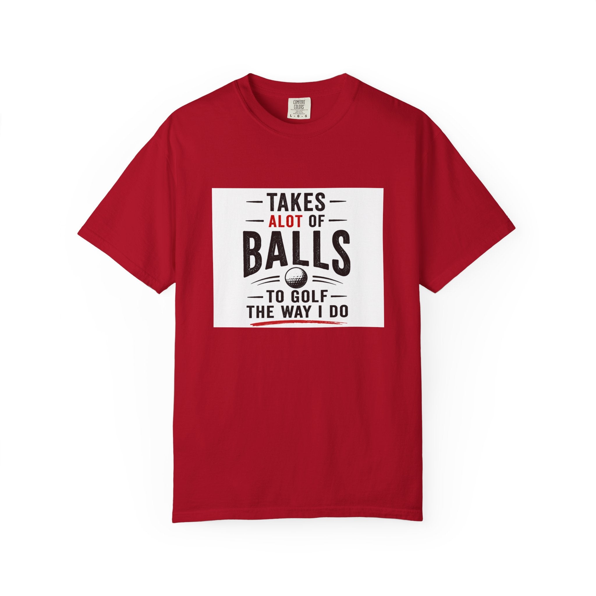 Golf T-Shirt Unisex Garment-Dyed T-shirt