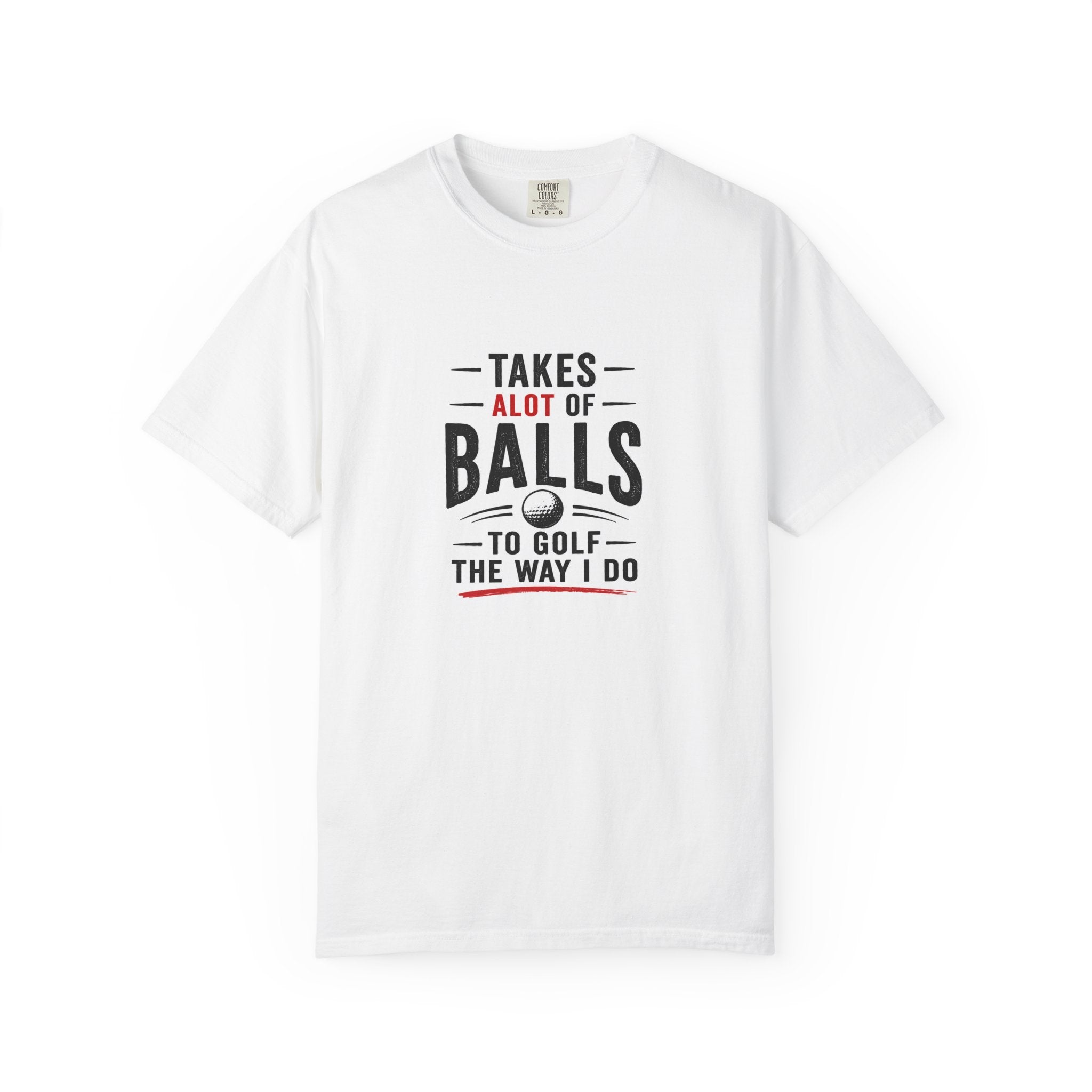 Golf T-Shirt Unisex Garment-Dyed T-shirt