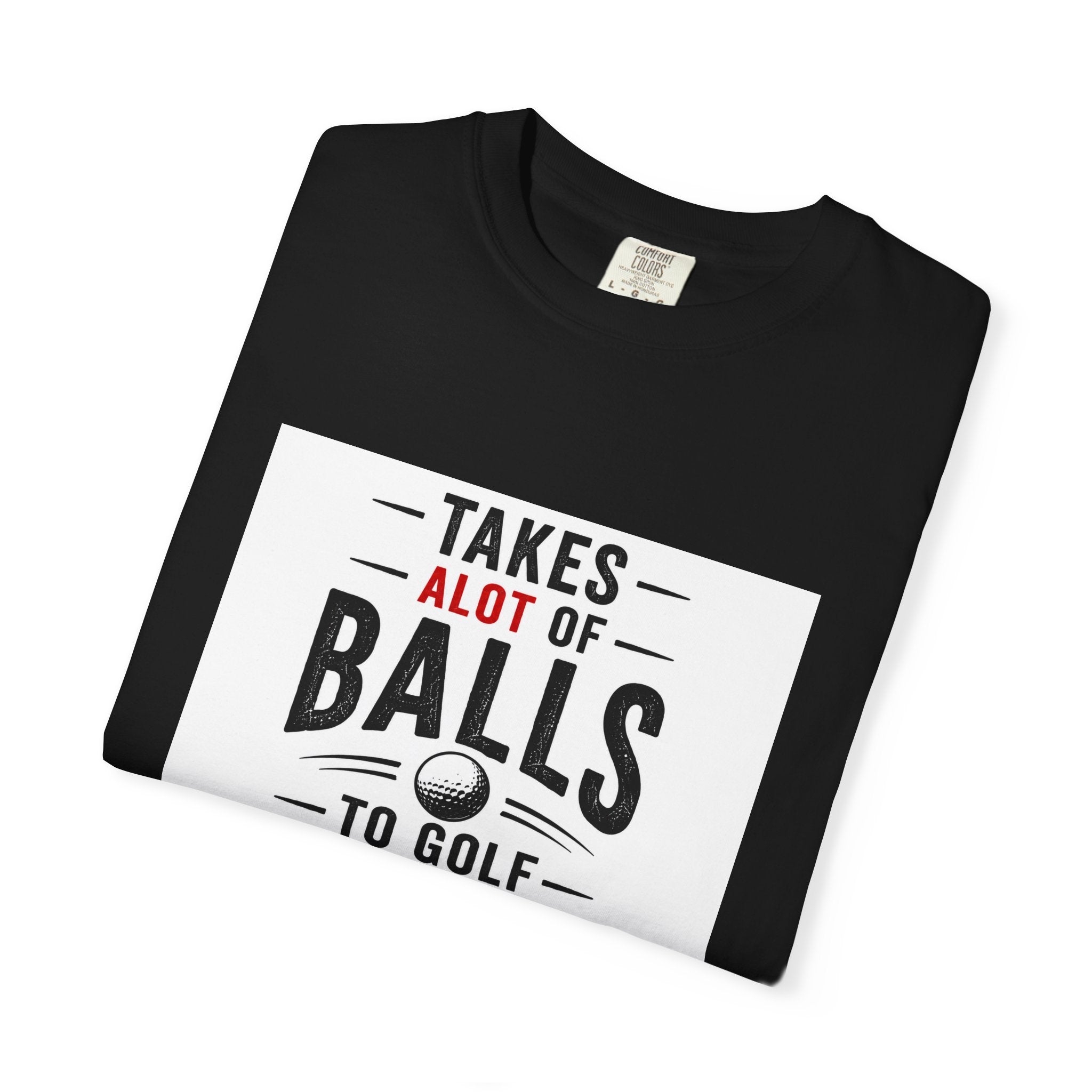 Golf T-Shirt Unisex Garment-Dyed T-shirt