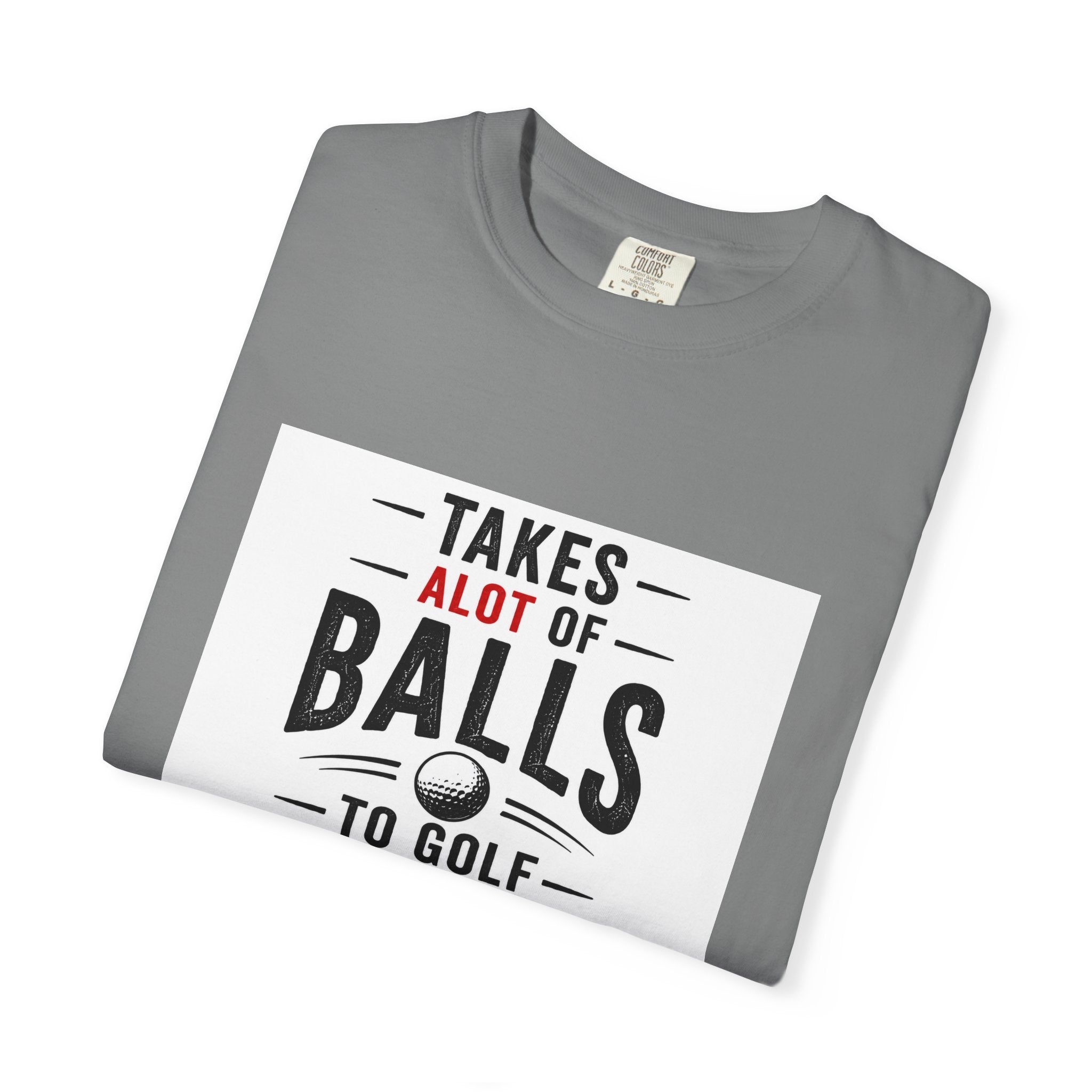Golf T-Shirt Unisex Garment-Dyed T-shirt
