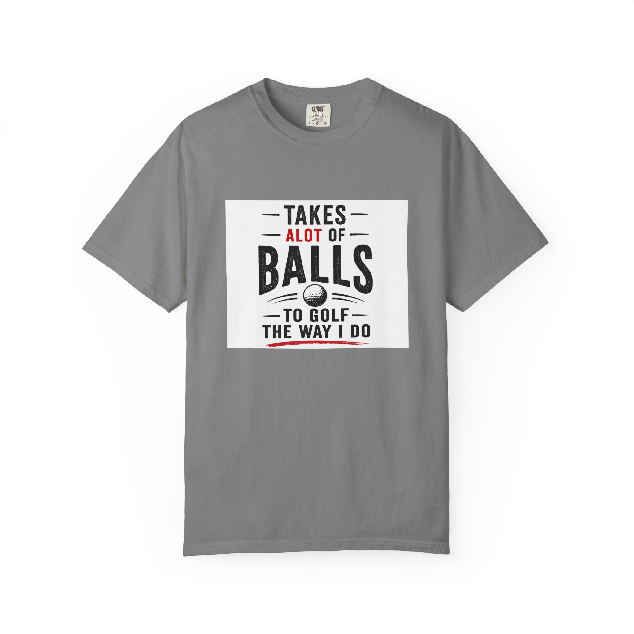 Golf T-Shirt Unisex Garment-Dyed T-shirt