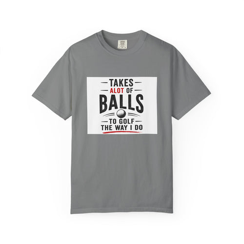 Golf T-Shirt Unisex Garment-Dyed T-shirt