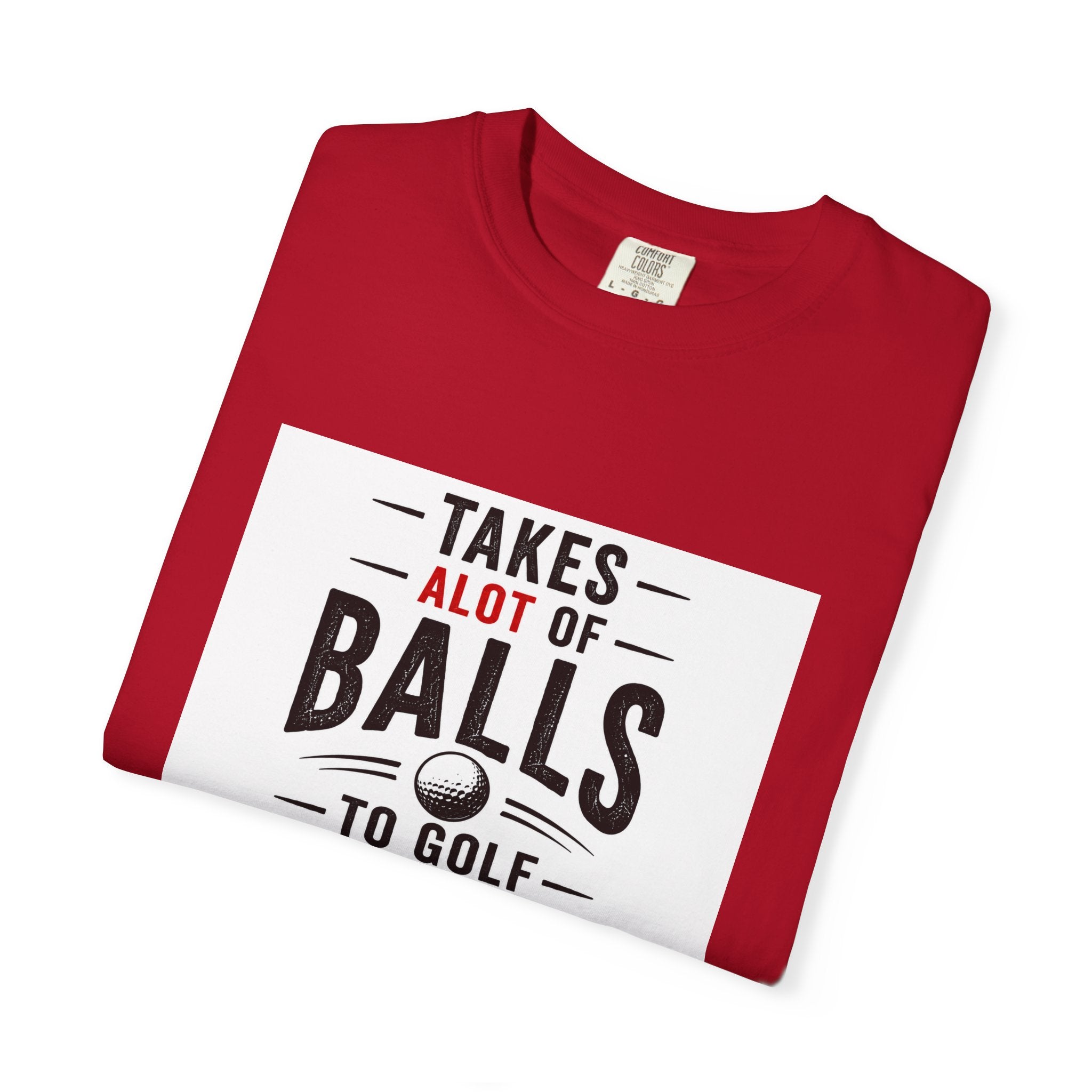 Golf T-Shirt Unisex Garment-Dyed T-shirt